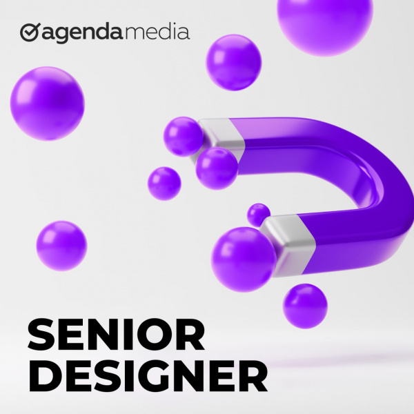 Agenda Media ищет себе в команду senior-дизайнера