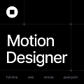 Pixel Point ищет моушн дизайнера
